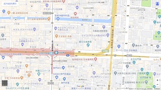 日本橋店地図